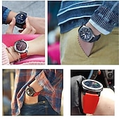 abordables Bracelets de montre Samsung-Bracelet en silicone souple de sport pour Samsung Galaxy Watch 3 4 5 6 40 mm 44 mm 6 classique 43 mm 47 mm 4 classique 42 mm 46 mm 5 LTE 5 PRO 20 mm 22 mm bracelet pour Huawei Watch GT 2 /2e/2 pro