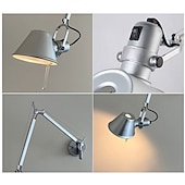 baratos Iluminação de Parede com braço extensível-Interior LED Tradicional / Clássico Luzes de parede internas Quarto Escritório Metal Luz de parede 110-120V 220-240V