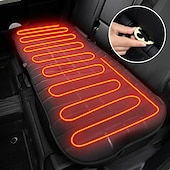 abordables Housses de siège de voiture-Protecteur de housse de siège de voiture chauffante coussin avant/arrière antidérapant pour voiture chauffage de siège de voiture universel accessoires intérieurs