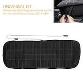 abordables Housses de siège de voiture-Protecteur de housse de siège de voiture chauffante coussin avant/arrière antidérapant pour voiture chauffage de siège de voiture universel accessoires intérieurs