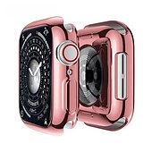 Χαμηλού Κόστους Smartwatch Θήκη-Συμβατό με Apple Watch Series 8 7 45mm / Series 8 7 41mm / Series 6 5 4 SE 44mm / Series 6 5 4 SE 40mm / Series 3 2 1 42mm All Around Protective Ανθεκτική σε πτώσεις TPU Παρακολουθήστε Κάλυμμα