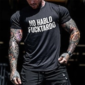 Men's Graphic T-Shirt No Hablo Fucktardo Funny Sarcastic Humor Shirt4