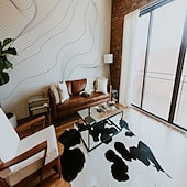 voordelige Behang-cool wallpapers 3d abstracte muurschildering behang muurschildering muurstickers bladeren abstracte schets foto geschikt voor hotel woonkamer slaapkamer art deco