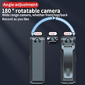 お買い得  屋内IPネットワークカメラ-1080p hd ビデオレコーダーミニ隠しカメラクリップ ir ナイトカムバッククリップボディ dv rdv dvr ビデオ監視ビデオカメラループ録画