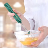 economico Elettrodomestici da cucina-USB ricaricabile agitatore elettrico latte caffè montalatte schiuma frullino per le uova portatile utensile da cucina