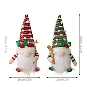 halpa Koristevalot-Tonttu LED Valo Käsintehty Ruotsalainen Tomte Tonttu Pohjoismaiden Joulupukki Pöytäkoristeet Juhlakoristeet