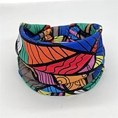 abordables Accessoires de coiffure-Bandes de cheveux pour femmes, motifs imprimés africains, large bord, nouage élastique, bandeaux de sport, de yoga, couvre-chef pour femmes, accessoires pour cheveux