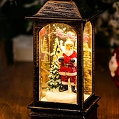 economico Luci regalo di Natale-lampada notturna di Natale, lanterne di Natale, decorazioni per la casa, regali ideali, luci per decorazioni di Halloween all&#039;aperto