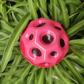 billige Originale leker-3 stk astro hoppeballer, romtema gummi hoppende baller for barn space ball super høy sprett space ball pop sprett ball som brukes av idrettsutøvere som en sports treningsball en flott sanseball