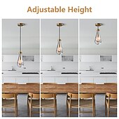 economico Luci Isola cucina-180 cm Progettazione del cluster Design a isola Luci Pendenti Metallo Moderno Isola 110-120V 220-240V