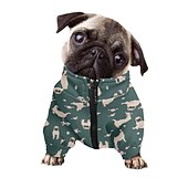 tanie Płaszcze-Psy Koty Płaszcz Bluza dresowa Kurtka Moda Codzienny Zima Oddychający Miękka Zmywalny Wygodny Codzienne Festiwal Ubranka dla psów for Bichon frise Szpic miniaturowy szczeniaków i młodych kotów Motyl