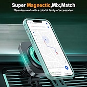 economico Cover per iPhone-telefono Custodia Per iPhone 17 Pro Max 17 Air 16e 13 12 11 Pro Max Con Magsafe Supporto ad anello Magnetico Supporta la Ricarica Wireless Tinta unica TPU PC
