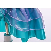 abordables Costumes pour filles-Sirène Sirène Princesse Aqua Robe Costume de soirée à thème Cosplay for Fille Enfant Carnaval Mascarade