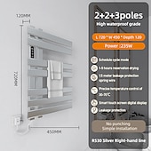 cheap Towel Bars-Hangers Safety Boutique / Contemporary Aluminum Bath Organization