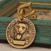お買い得  犬用首輪＆ハーネス＆リード-犬用 猫用 タグ 反射 調整可能 携帯用 アウトドア ウォーキング