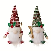 halpa Koristevalot-Tonttu LED Valo Käsintehty Ruotsalainen Tomte Tonttu Pohjoismaiden Joulupukki Pöytäkoristeet Juhlakoristeet