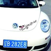 ieftine Autocolante de Mașină-Autocol Reflexiv Fluture Delysia King - Detasabil Rezistent la Apă Decal Decorative în Formă de Floare pentru Mașină