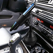 お買い得  車載ホルダー-カップホルダー電話マウント バックルタイプ 回転可 クランプクリップ 電話ホルダー のために 車載 車のトラック と互換性があります すべての携帯電話 携帯電話アクセサリー