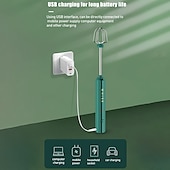 economico Elettrodomestici da cucina-USB ricaricabile agitatore elettrico latte caffè montalatte schiuma frullino per le uova portatile utensile da cucina