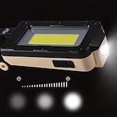 abordables Lampes de travail-1 pc 10 W Lampes de travail Multifonction COB Utilisation multiple Blanc Froid 5 V 1 Perles LED