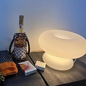cheap Bedside Lamp-Creative Design Donut Atmosphere Lamp Plug- in Control Use Table Lamp Modern Night Lamp for Bedside Bedroom Or Warm Decoration