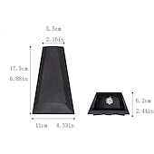 cheap Outdoor Wall Lights-LED Outdoor Wall Lamp 6W with Motion Sensor IP65 Waterproof Light Control Suitable for Bathroom Garage Fence Deck Courtyard 110-240V