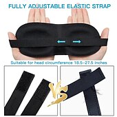 cheap Personal Care &amp; Health-1pc 3D Sleep Mask Blindfold Sleeping Aid Soft Memory Foam Eye Mask For Sleeping Travel Blockout Light Eye Cover