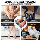 cheap Body Massager-Foot Massager Mat TENS Back Muscle Stimulator With Remote Control Electric Pulse Feet Acupressure Pad Massager Machine
