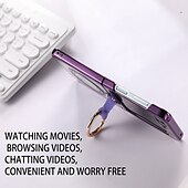cheap Samsung Cases-Phone Case For Z Flip 6 Z Flip 5 Back Cover Magnetic Adsorption With Magsafe with Stand Holder Ring Holder Full Body Protective Retro TPU Plating Metal