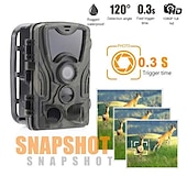 cheap Indoor IP Network Cameras-Capture Wildlife in Action HC-801A Hunting Trail Camera With Night Vision &amp; Motion Activation