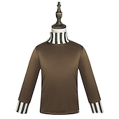 cheap Boys&#039; Costumes-Charlie and the Chocolate Factory Charlie Willy Wonka Cosplay Costume Halloween Group Family Costumes Kid&#039;s Boys Cosplay Halloween Halloween Carnival Masquerade Easy Carnival Costume