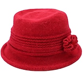 levne Klobouky-Dámské Čepice Beanie Teplá zimní čepice Denní Dovolená Plná / Jednobarevná Úplet Na běžné nošení Běžné / Denní 1 pcs