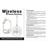 cheap Dog Training &amp; Behavior-Electronic Fence Pet Wireless Pet Training Device Stop Barking Device Pet Supplies