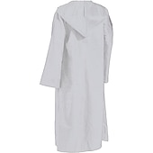 economico Trench da uomo-Per uomo Trench Poncho Mantello con cappuccio Feste Esterno Autunno inverno Poliestere Capispalla Abbigliamento Di tendenza Streetwear Liscio Con cappuccio Apertura anteriore