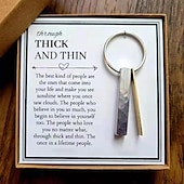 cheap Gifts-Exquisite Keychain Gift Box for Girls - Perfect Birthday, Bridesmaid, and Bestie Gift