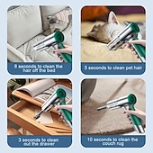 ieftine Aspiratoare-noul mini aspirator auto fără fir 3 în 1 aspirator cu suflare cu suflare aspirator fără fir de mare putere colector de praf de aer mini aspirator de mână umed și uscat aspirator portabil de curățare