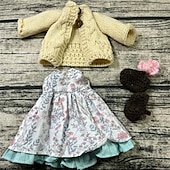 cheap Doll Clothing &amp; Accessories Sets-Waldorf Doll Change Clothes Material Bag Personality Set Waldorf Handmade Muppet Doll