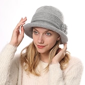levne Klobouky-Dámské Čepice Beanie Teplá zimní čepice Denní Dovolená Plná / Jednobarevná Úplet Na běžné nošení Běžné / Denní 1 pcs