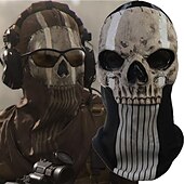 Недорогие Аксессуары-Call of Duty Theater 2 маска черепа косплей игровой персонаж реквизит маска призрака тактический макияж для лица
