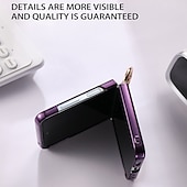 cheap Samsung Cases-Phone Case For Z Flip 6 Z Flip 5 Back Cover Magnetic Adsorption With Magsafe with Stand Holder Ring Holder Full Body Protective Retro TPU Plating Metal