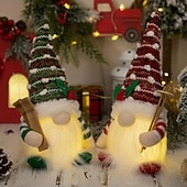 halpa Koristevalot-Tonttu LED Valo Käsintehty Ruotsalainen Tomte Tonttu Pohjoismaiden Joulupukki Pöytäkoristeet Juhlakoristeet