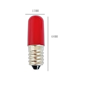 זול נורות כדוריות לד-נורות גלובוס לד 1.4 וואט 60 lm e14 t 2 חרוזי לד 180-240 v