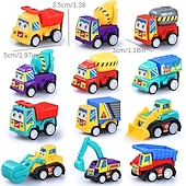 economico veicoli radiocomandati-20 pezzi di giocattoli per auto per bambini, inerzia di rimbalzo, set di giocattoli per auto di ingegneria, biglietto d&#039;ingresso per piccola auto giocattolo di rimbalzo per bambini
