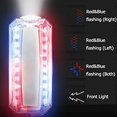 preiswerte Briefkastenlampen-1 Stück 5 W Taschenlampen &amp; Campinglichter Arbeitsscheinwerfer Multi-Funktion Mehrfachnutzung mit Beleuchtungsfunktion Kühles Weiß Rot 3.7 V 20 LED-Perlen