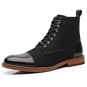 preiswerte Kleiderstiefel-Herren Stiefel Bullock Schuhe Abendschuhe Wanderschuhe Brautkleider schlicht Täglich Leder Komfortabel Stiefeletten / Stiefeletten Halbschuhe Dunkelbraun Schwarz Hell Gray Frühling Herbst