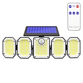 economico Applique per esterni-1 pc 8 W Illuminazione esterna da parete Ad energia solare Luce fredda 3.2 V 300 Perline LED