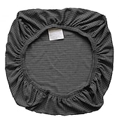 ieftine Husă scaun de birou-hidrofugă computer burgundy husă pentru scaun de birou elastică, rotativă, pentru scaun pentru jocuri, elastic, boabe de porumb, culoare uni, negru, moale, durabil, lavabil