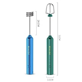 economico Elettrodomestici da cucina-USB ricaricabile agitatore elettrico latte caffè montalatte schiuma frullino per le uova portatile utensile da cucina