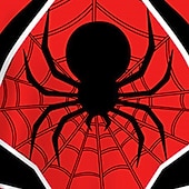 billiga Pojkens 3D-djur-Pojkar 3D SPIDER Sweatshirt &amp; Sweatpants Set Set Långärmad 3d-utskrivning Höst Vinter Aktiv Mode Häftig Barn 3-12 år Rund hals Utomhus Semester Gata Normal