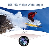 abordables Caméras IP d&#039;intérieur-Mini caméra d&#039;action infrarouge portable hd 1080p, caméscope étanche pour la sécurité à domicile, enregistrement de sports de plein air